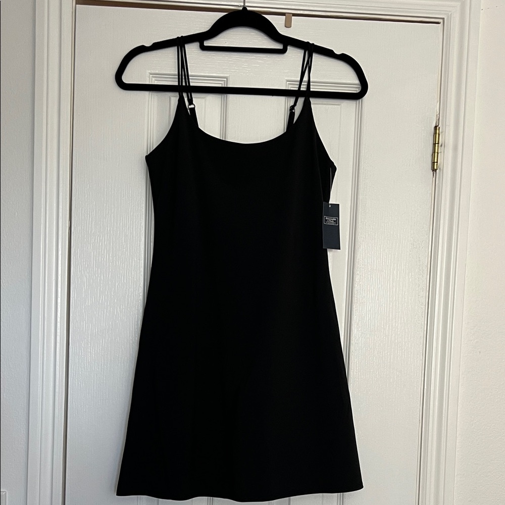 Abercrombie & Fitch Athletic Black Mini Dress